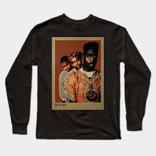 Vintage Poster De La Soul Long Sleeve T-Shirt